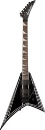 JACKSON X SERIES RHOADS RRXMG BLACK W WHITE PINSTRIPES